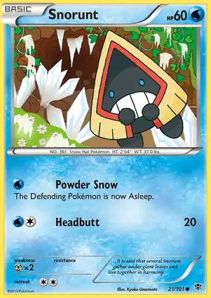 Snorunt 21/101 Plasma Blast