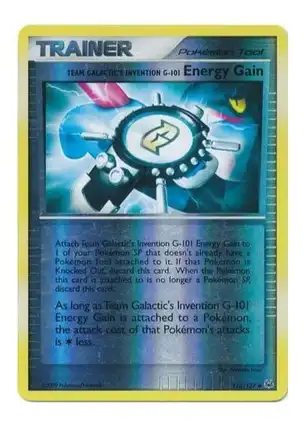 Team Galactic's Invention G-101 Energy Gain 116/127 Platinum