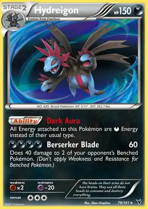 Hydreigon 79/101 Noble Victories