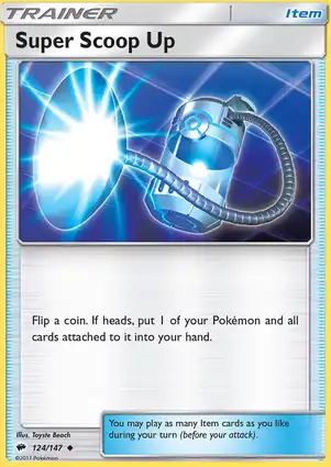 Super Scoop Up 124/147 Burning Shadows