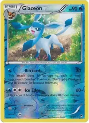 Glaceon 19/111 Furious Fists