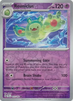 Reuniclus 072/162 Temporal Forces