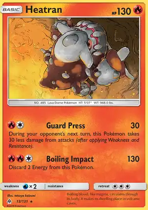 Heatran 13/131 Forbidden Light
