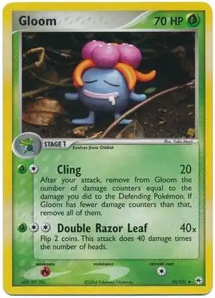 Gloom 35/101 EX Hidden Legends