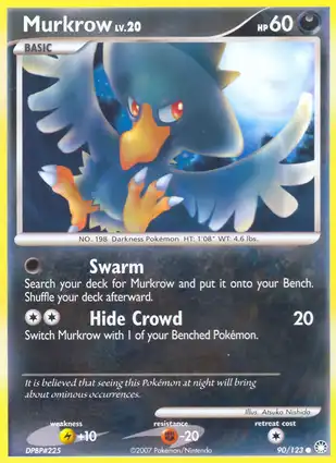 Murkrow 90/123 Mysterious Treasures