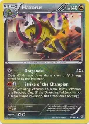 Haxorus 69/101 Plasma Blast