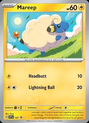 Mareep 107 Scarlet & Violet Promos