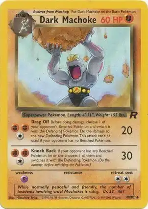 Dark Machoke 40/82 Team Rocket