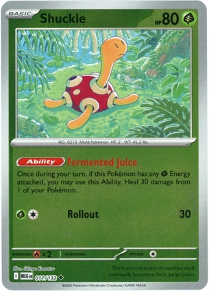 Shuckle 011/132 Mega Evolution