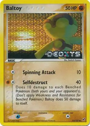 Baltoy 53/107 EX Deoxys