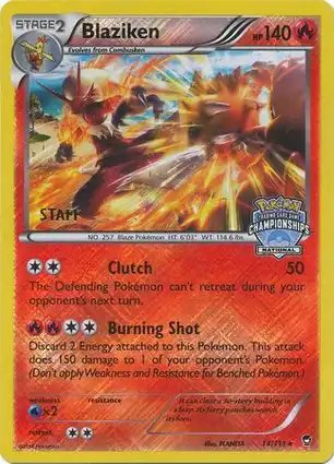Blaziken 14/111 Furious Fists