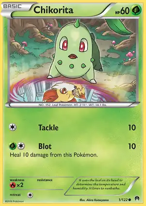 Chikorita 1/122 BREAKpoint