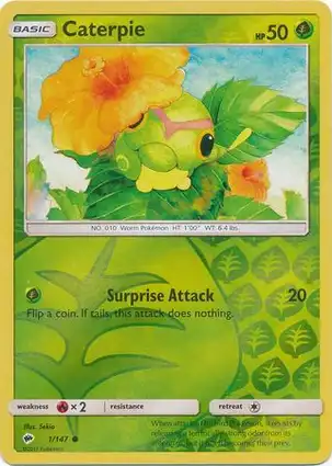 Caterpie 1/147 Burning Shadows