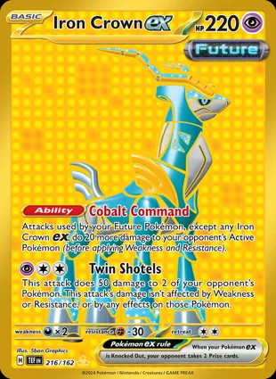 Iron Crown ex 216/162 Temporal Forces