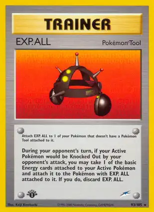 EXP.ALL 93/105 Neo Destiny 1st Edition