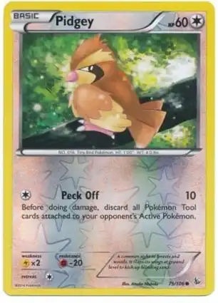 Pidgey 75/106 Flashfire