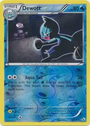 Dewott 38/113 Legendary Treasures