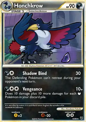 Honchkrow 16/90 Undaunted