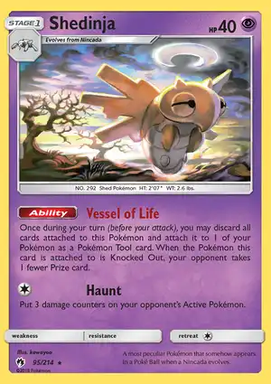 Shedinja 95/214 Lost Thunder