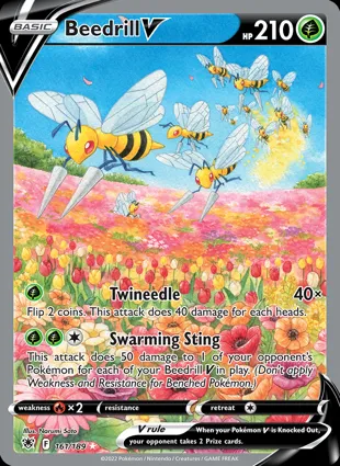 Beedrill V 161/189 Astral Radiance