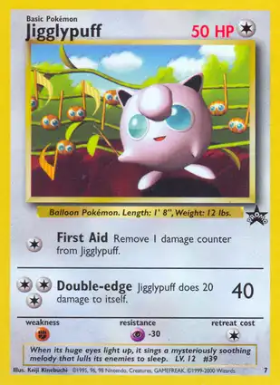 Jigglypuff 7 Wizards of the Coast Promos