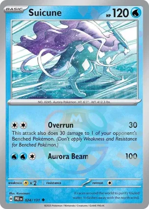Suicune 024/131 Prismatic Evolutions