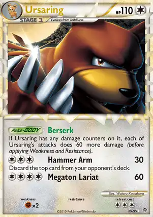 Ursaring 89/95 Unleashed