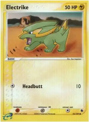Electrike 52/109 EX Ruby & Sapphire
