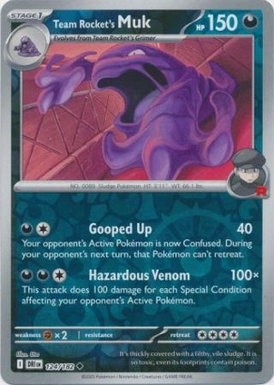 Team Rocket's Muk 124/182 Destined Rivals