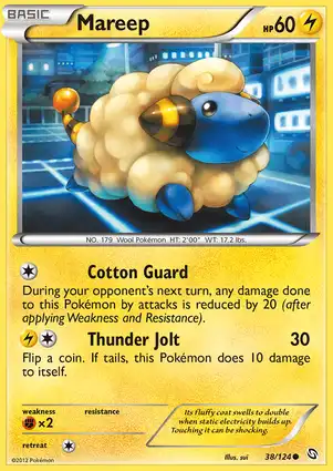 Mareep 38/124 Dragons Exalted