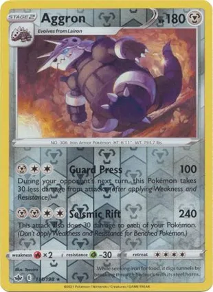 Aggron 111/198 Chilling Reign