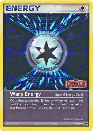Warp Energy 91/108 EX Power Keepers