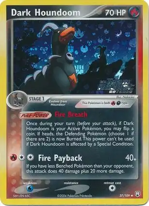 Dark Houndoom 37/109 EX Team Rocket Returns