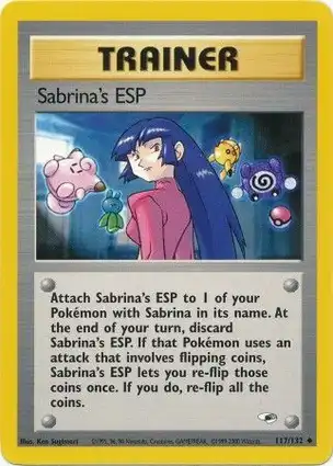 Sabrina's ESP 117/132 Gym Heroes