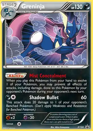 Greninja XY24 XY Promos