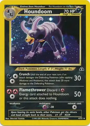 Houndoom 4/75 Neo Discovery