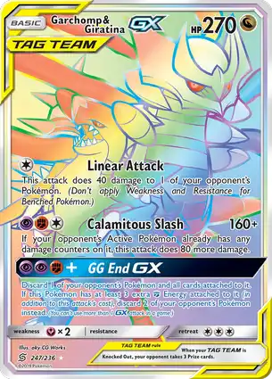 Garchomp & Giratina-GX 247/236 Unified Minds