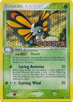 Beautifly 2/107 EX Deoxys