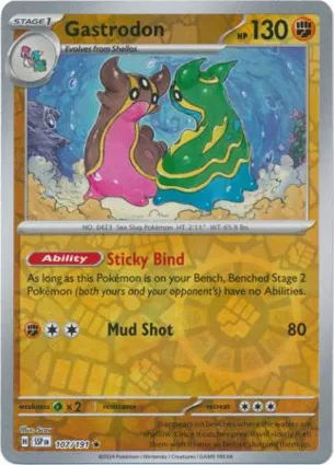 Gastrodon 107/191 Surging Sparks
