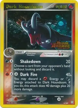Dark Houndoom 5/109 EX Team Rocket Returns