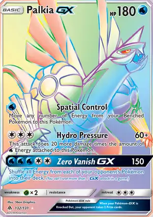 Palkia-GX 132/131 Forbidden Light