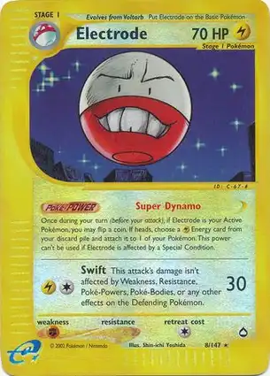 Electrode 8/147 Aquapolis