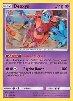 Deoxys SM164 Sun & Moon Promos