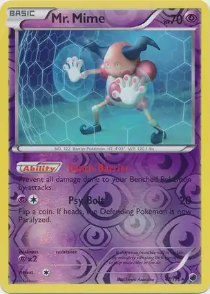 Mr. Mime 47/116 Plasma Freeze