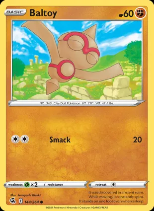 Baltoy 144/264 Fusion Strike
