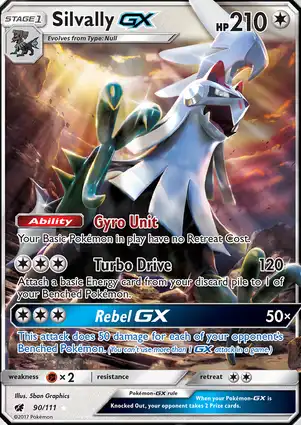 Silvally-GX 90/111 Crimson Invasion