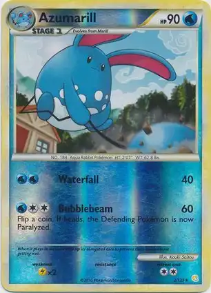 Azumarill 2/123 HeartGold & SoulSilver