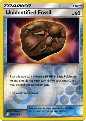 Unidentified Fossil 210/236 Unified Minds