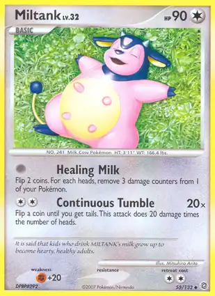Miltank 55/132 Secret Wonders