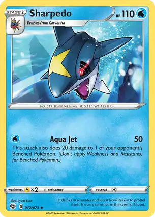 Sharpedo 012/073 Champion's Path